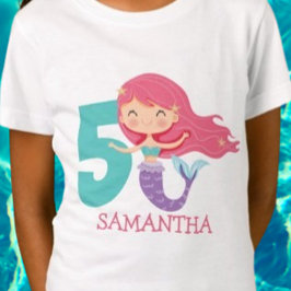 Adella - Ariels Äldre syster 5:e födelsedagen T-Sh T Shirt