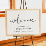 ADELLA Modern Minimal Möhippa Välkomstskylt Poster<br><div class="desc">Möhippans välkomsttecken har ett edgy handskrivet teckensnitt och modern minimalistisk design. Redigera alla färg och *de flesta formuleringar för att uppfylla dina behov. Detta välkomsttecken gör perfekten till ett tillägg till er moderna,  contemporary,  industri eller bröllop firande.</div>