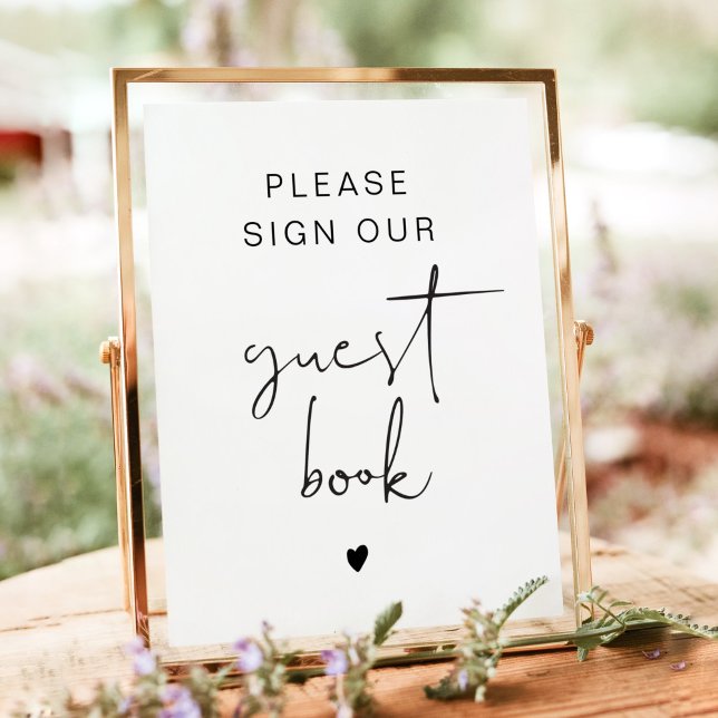 ADELLA Modern minimalistisk meny för Låt oss matda Poster (Skapare uppladdad)