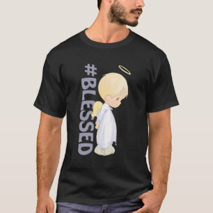 Ädelmodsblommor med bläck gel t shirt