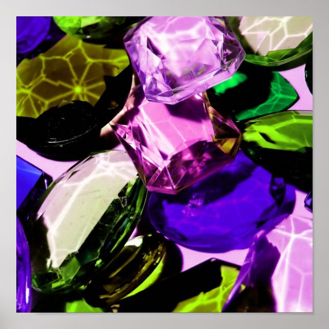 Ädelstenar Poster (Framsidan)