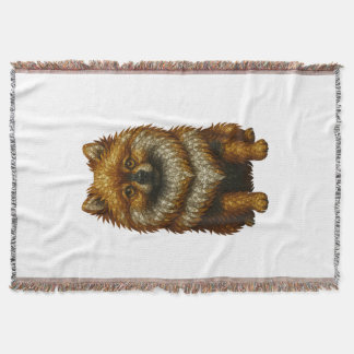 Ädelstensmosaik Pomeranian Filt