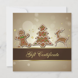 Ädelt gift-kort för gift-kakor för gift-kakor