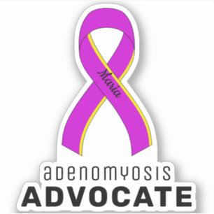 Adenomyos Advocate Vinyl Sticker Klistermärken