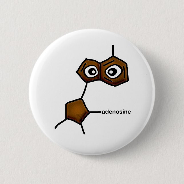 Adenosine Neurotransmitter Knapp (Framsida)