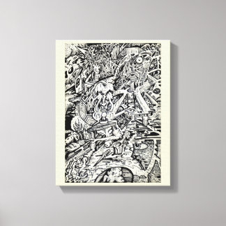 Adept, av Brian Benson Canvastryck