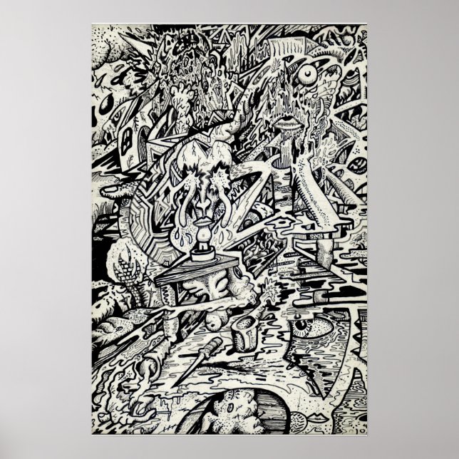 Adept, av Brian Benson Poster (Framsidan)