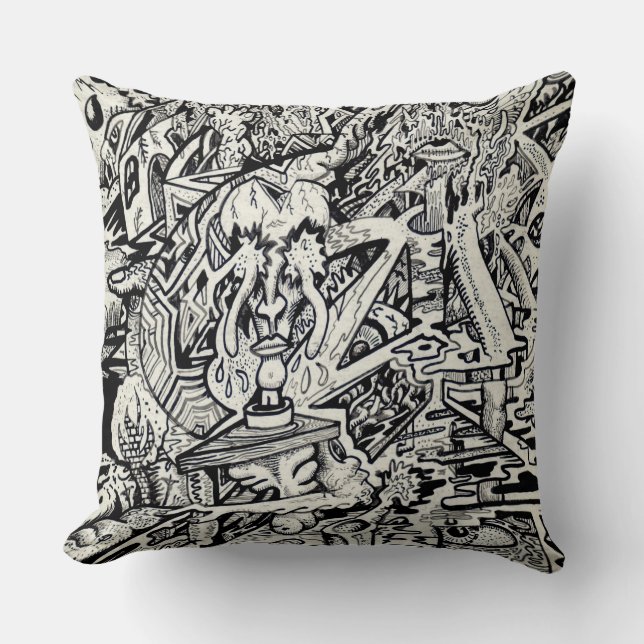 Adept, eller, en Freakish-omvandling Kudde (Framsida)