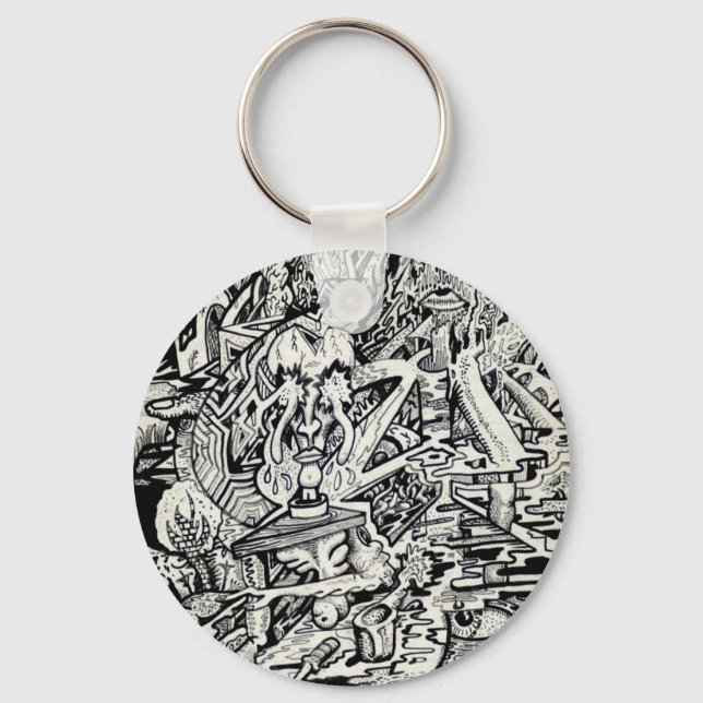 Adept, eller, en Freakish-omvandling Nyckelring (Framsida)