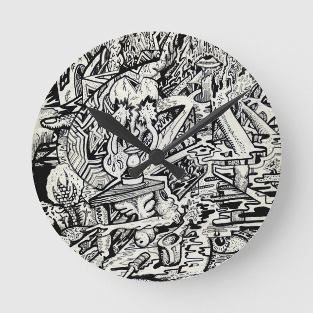 Adept, eller, en Freakish-omvandling Rund Klocka (Framsida)