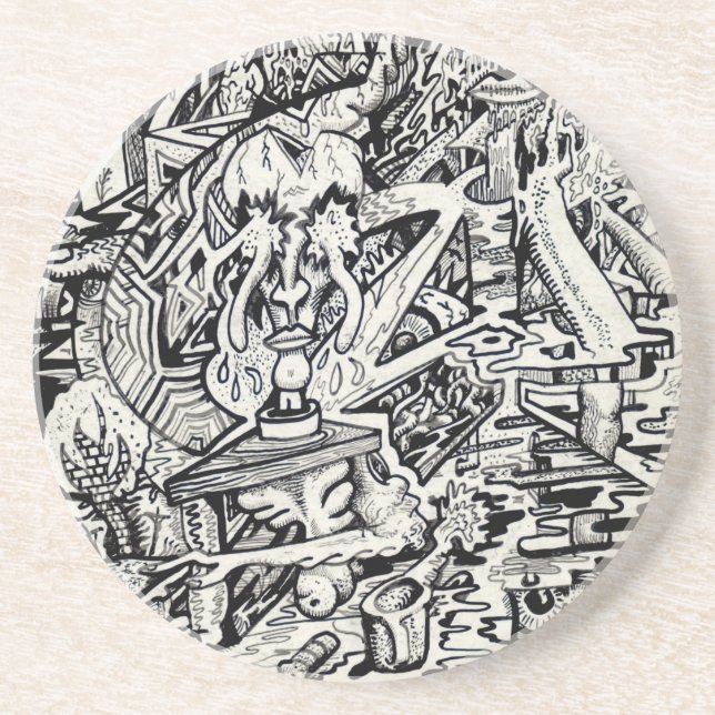 Adept, eller, en Freakish-omvandling Underlägg Sandsten (Framsidan)