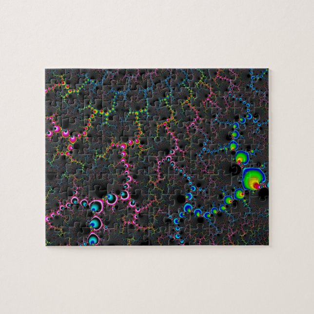 Åder - Fractalkonst Pussel (Horisontell)