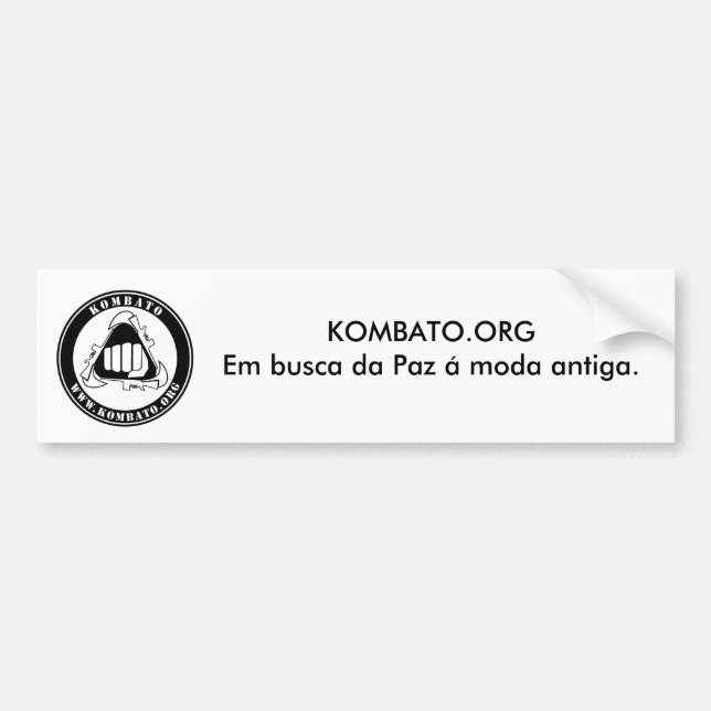 Adesivo Kombato.org Bildekal (Framsidan)