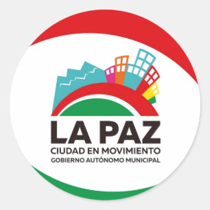 Adesivo La Paz Runt Klistermärke