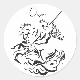 Adesivo Ogum Runt Klistermärke