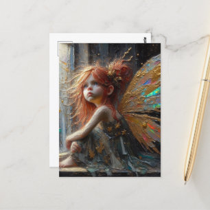 Adful Little Fairy Vykort