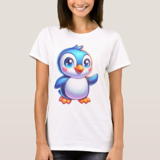 Adful Little Penguin Hälsning T Shirt