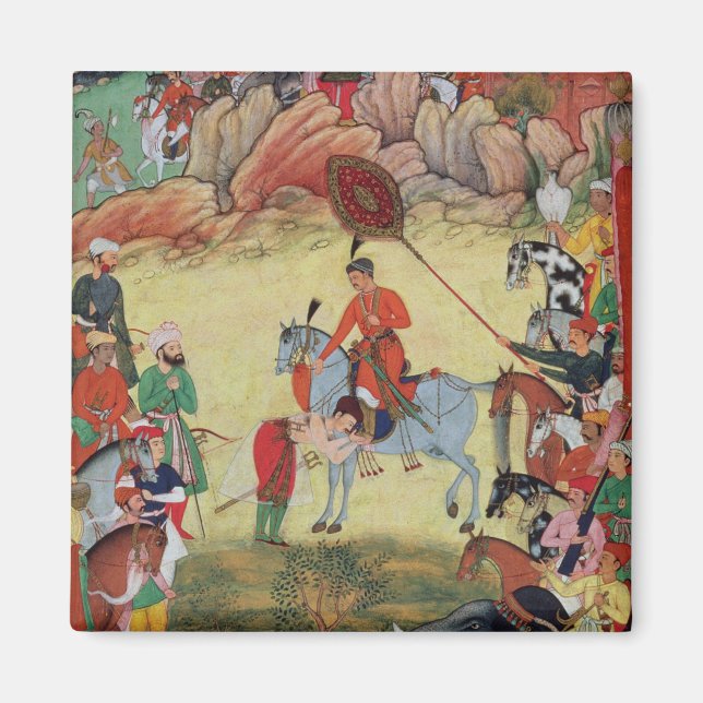 Adham Khan betalar sin hemstad till Akbar på Saran Magnet (Framsidan)