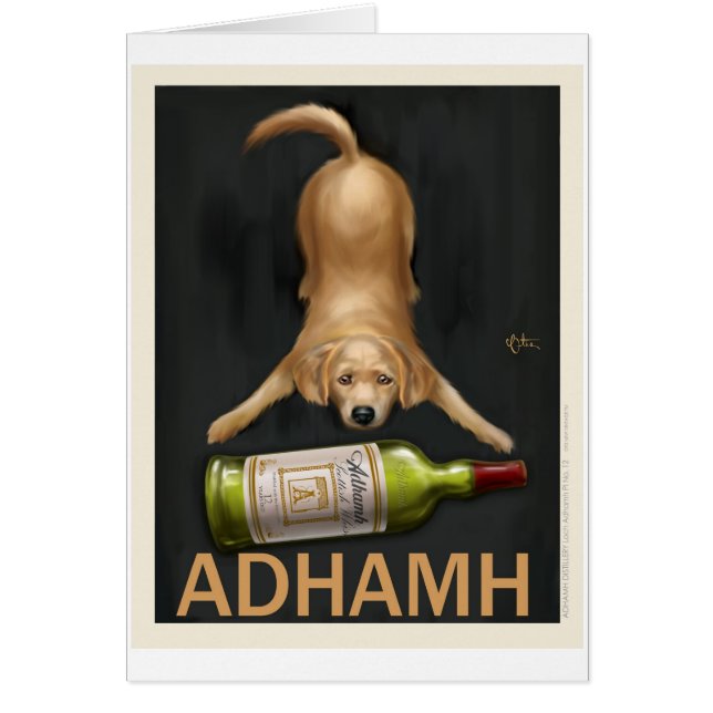 Adhamh Hälsningskort (Framsidan)