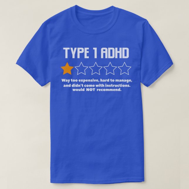 ADHD 11 T SHIRT (Design framsida)