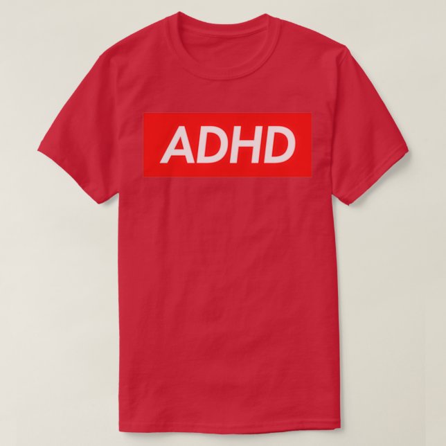 ADHD 23 T SHIRT (Design framsida)