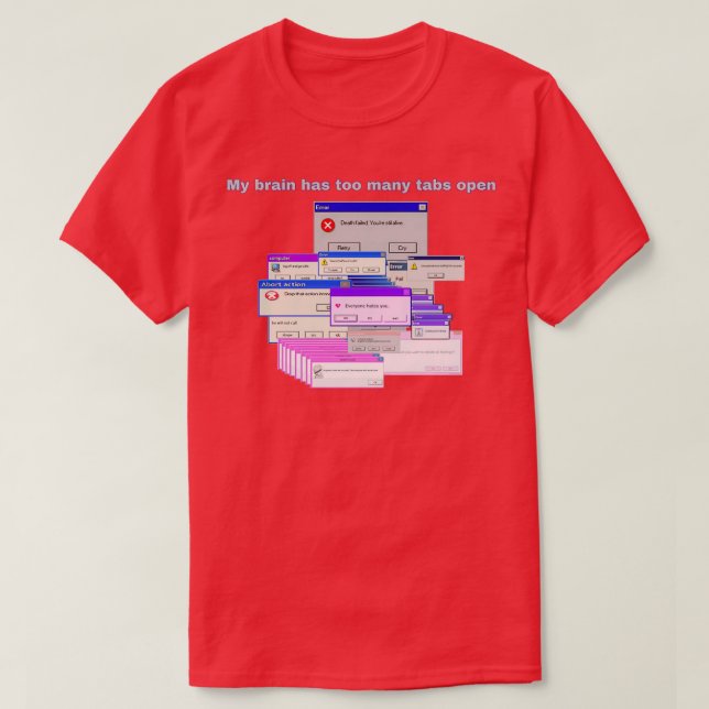 ADHD 28 T SHIRT (Design framsida)