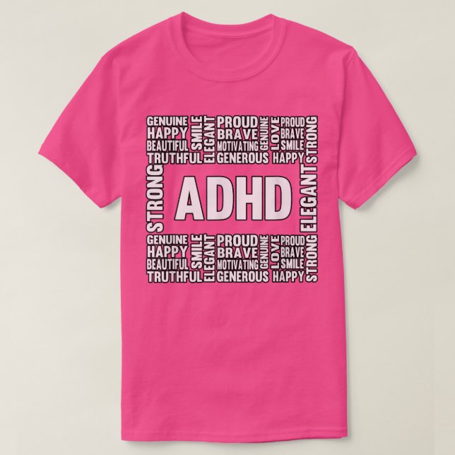 ADHD 6 T SHIRT (Design framsida)