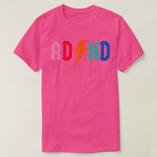 ADHD 7 T SHIRT (Design framsida)