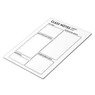 ADHD-anteckning  Anteckningsblock