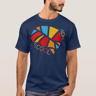 ADHD är Coolans psykiska hälsomedvetenhet ADHD Awa T Shirt