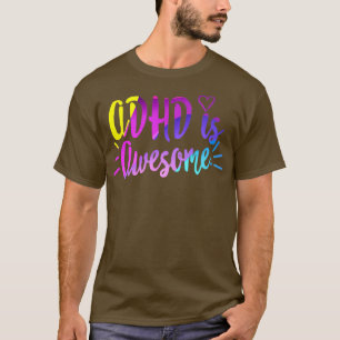 ADHD är Fantastisk Funny ADHD Shirt Mental Health T Shirt