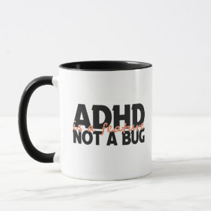 Adhd är inte ett nervöst gåva från Kryp Mugg