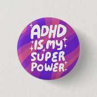 ADHD är min superkraftfulla Roligt Bubble Brev Col