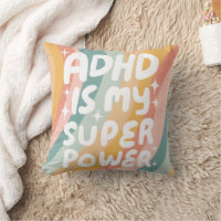ADHD är min superkraftfulla Roligt Bubble Brev