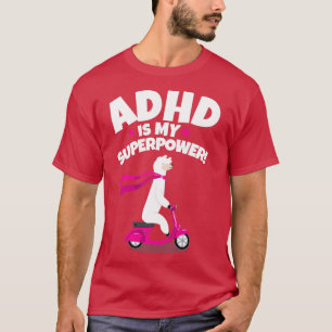 ADHD är My Superpower Llama T Shirt