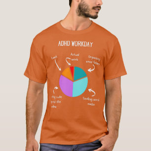 ADHD-arbetsdag ADHD Merch Neurodiversity T Shirt