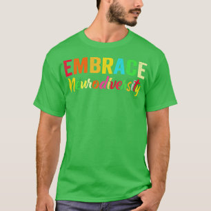 ADHD Autism ASD Embrace Neurodiversity Premium T Shirt
