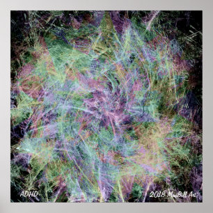 ADHD av MadBill Art Poster