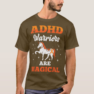 ADHD Awareness Attention Deficit Warrior Survivor T Shirt