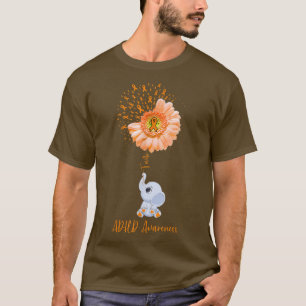 ADHD Awareness Faith Elephant Survivor Fighter T Shirt