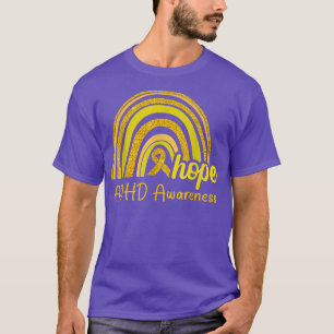ADHD Awareness Hope Rainbow T Shirt