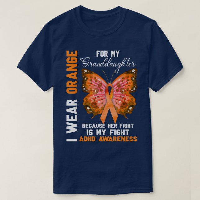 ADHD Awareness Shirt For Women Grandma - Lusny ADH T Shirt (Design framsida)
