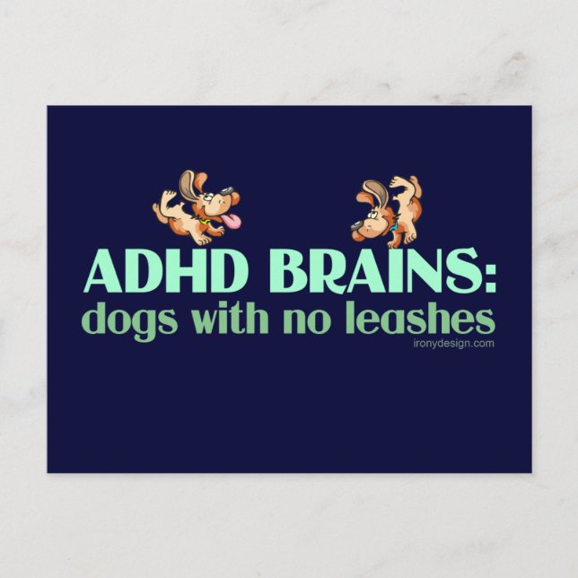 ADHD BRAINS VYKORT (Framsida)