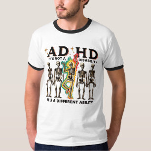 adhd burnout-klubb t shirt