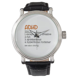 ADHD Definition Neurodiversity Awareness Armbandsur