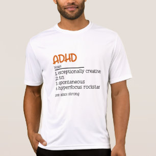 ADHD Definition Neurodiversity Awareness T Shirt