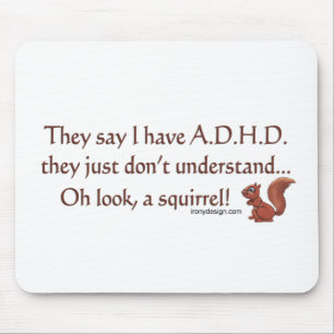ADHD-ekorrehumor Musmatta