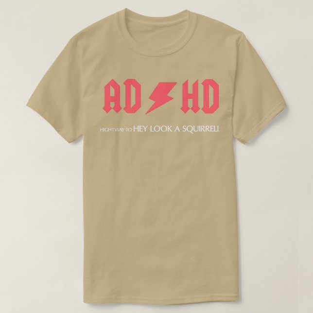 adhd ekorrel 2 t shirt (Design framsida)