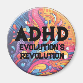 ADHD Evolution Magnet