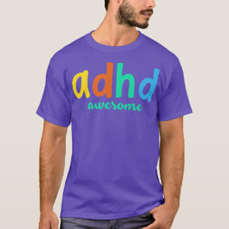 ADHD Fantastisk FUNNY Inspirational Motivational M T Shirt